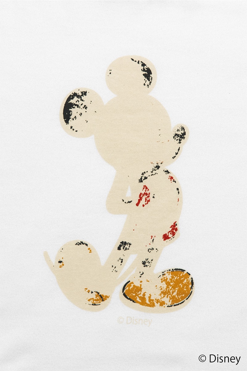ウェバー x アンユーズド ミッキーマウスの古着Tシャツをサンプリングした weber x UNUSED のコラボTシャツが HBX 限定にて再登場 