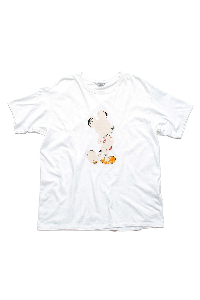 ウェバー x アンユーズド ミッキーマウスの古着Tシャツをサンプリングした weber x UNUSED のコラボTシャツが HBX 限定にて再登場 