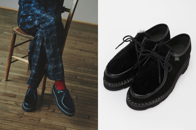 ワイズ x パラブーツ による初のコラボフットウェアがリリース Y’s x Paraboot first collab footwear release info yohji yamamoto MIRABEAU