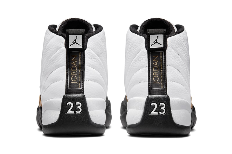 ゴールドパーツが印象的なエアジョーダン 12 “ロイヤルティ” の公式ビジュアルが到着 air jordan 12 royalty CT8013 170 release date info store list buying guide photos price 