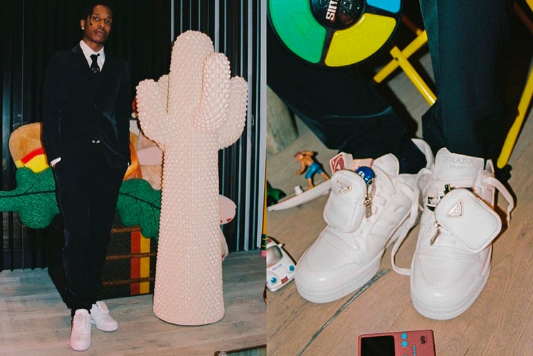 A$AP Rocky が adidas for Prada の新作?をお披露目