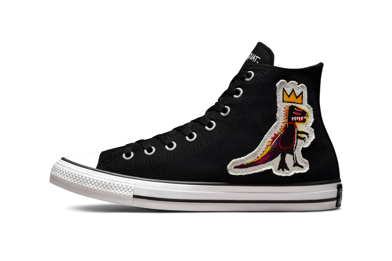 バスキアxコンバースからスニーカーを含むアパレルコレクションとカスタマイズサービスがローンチ Jean-Michel Basquiat Converse Chuck 70 Chuck Taylor All Star Skidgrip 172585C 172586F Release Kings of Egypt III Kings of Egypt II Pez Dispenser Untitled (World Famous)