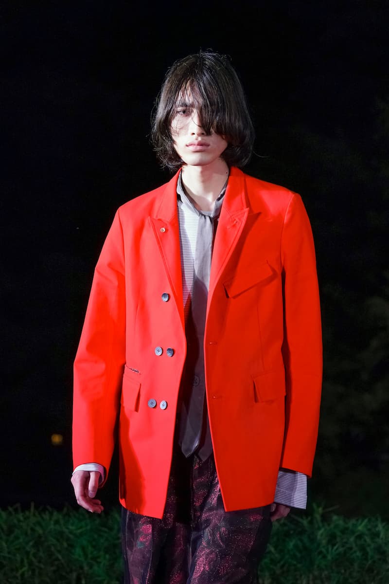 ベッドフォード2022年春夏コレクション BED j.w. FORD spring summer 2022 collection lookbooks