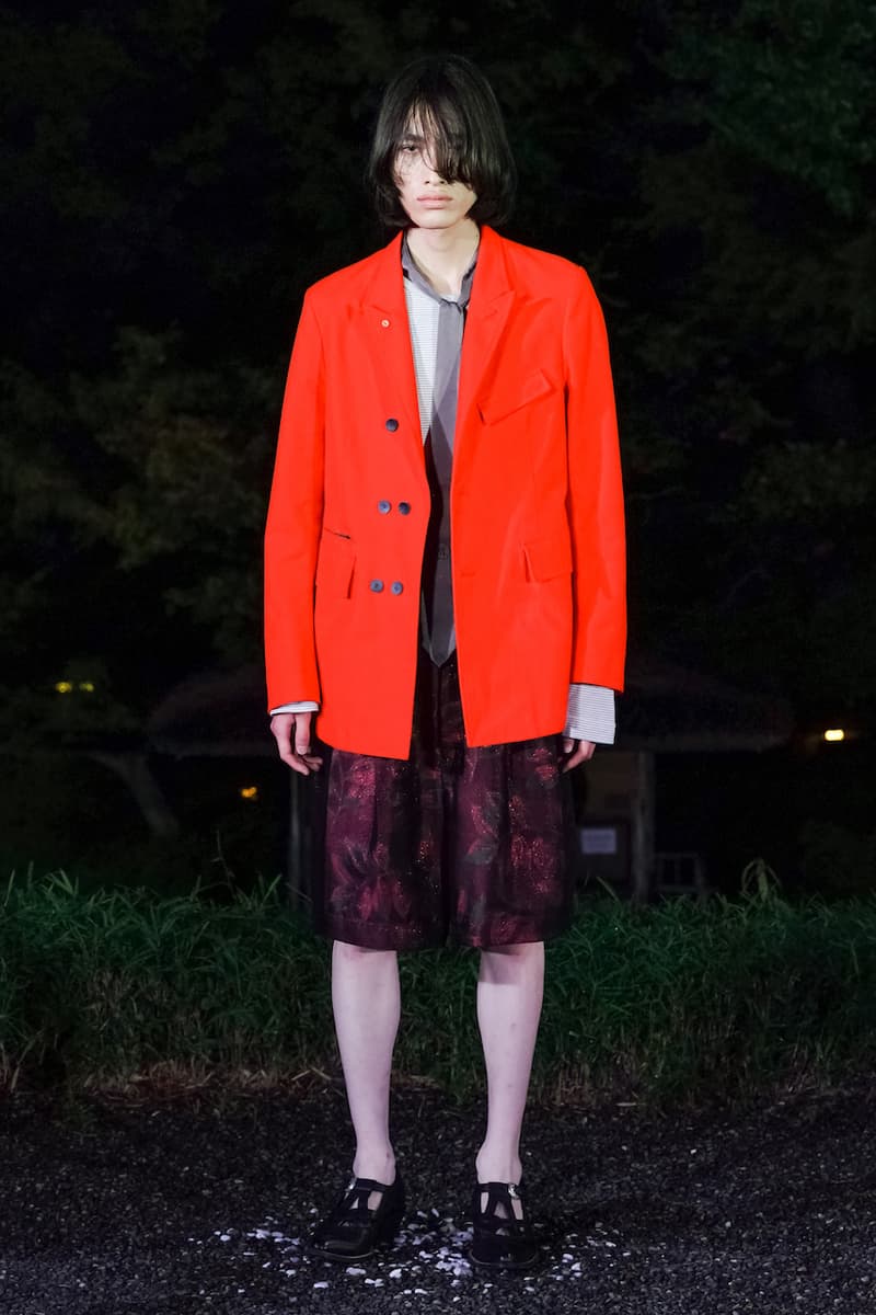 ベッドフォード2022年春夏コレクション BED j.w. FORD spring summer 2022 collection lookbooks