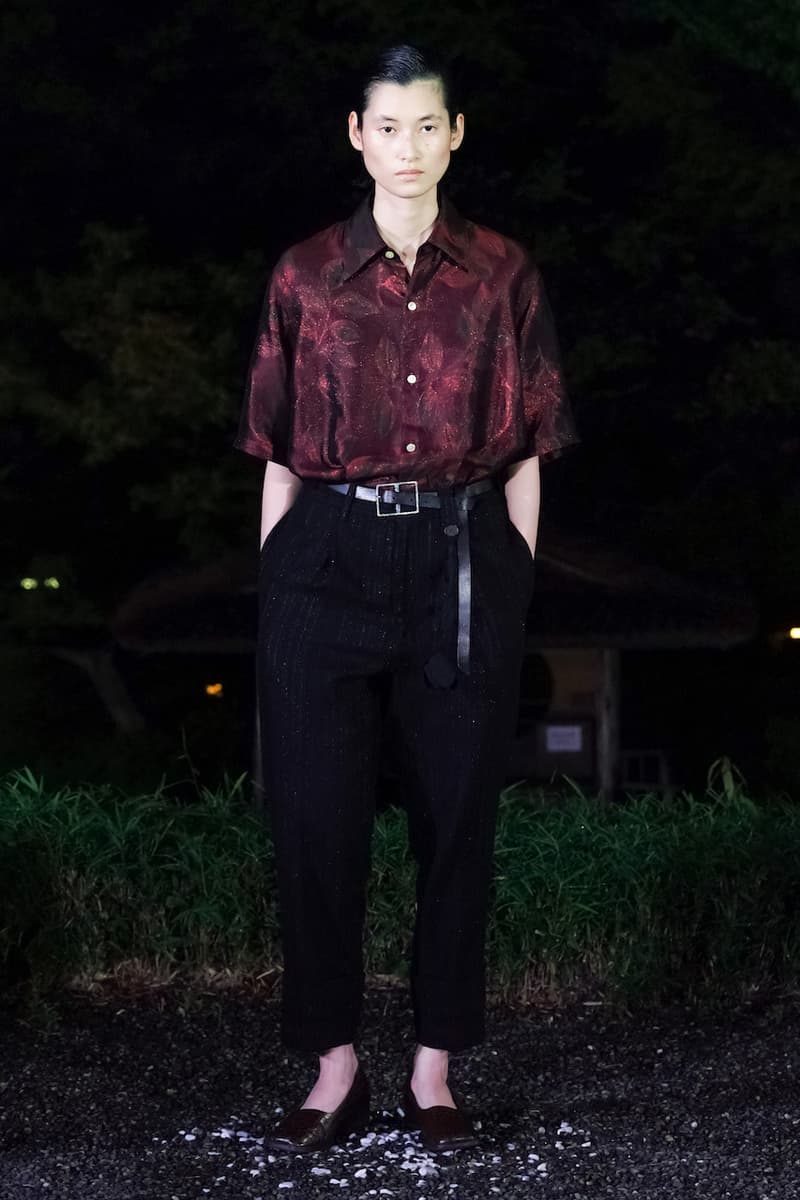 ベッドフォード2022年春夏コレクション BED j.w. FORD spring summer 2022 collection lookbooks