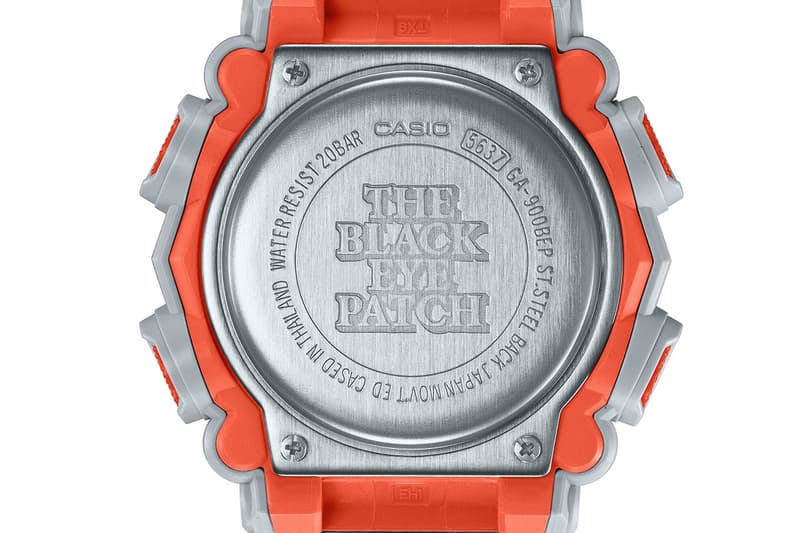 ブラックアイパッチ x ジーショックによるコラボウォッチがリリース BlackEyePatch x G-SHOCK collab GA-900BEP-8AJR release info