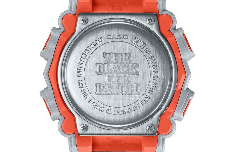 ブラックアイパッチ x ジーショックによるコラボウォッチがリリース BlackEyePatch x G-SHOCK collab GA-900BEP-8AJR release info