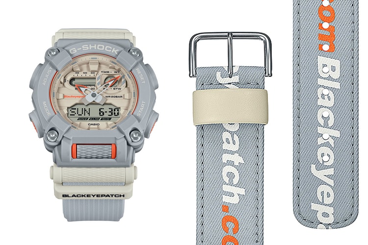 BlackEyePatch x G-SHOCK によるコラボウォッチがリリース