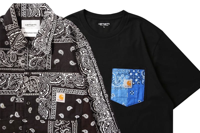 Carhartt WIP がバンダナでおなじみの MIYAGIHIDETAKA とのコラボアイテムを発売