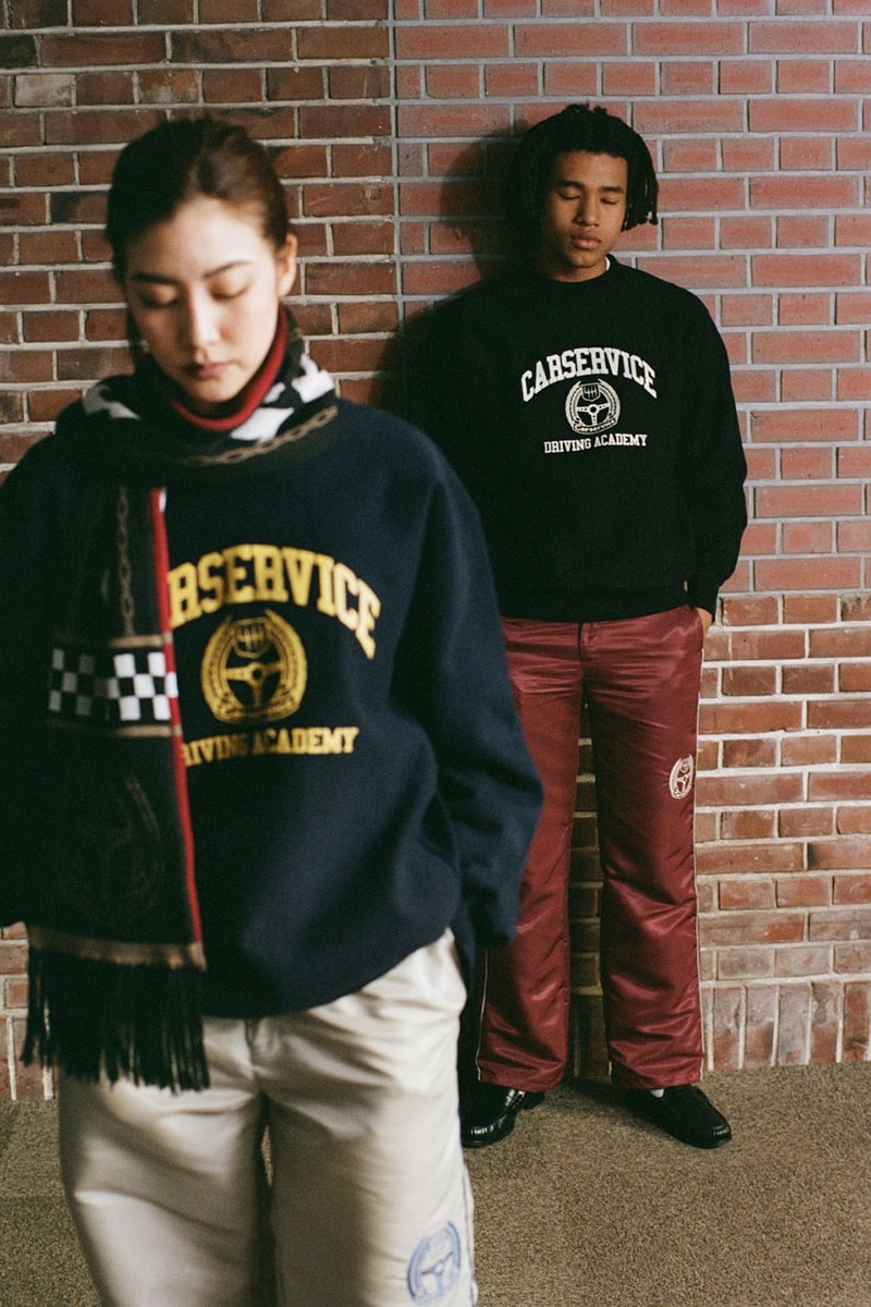 カーサービス 2021年秋冬コレクション CarService 2021 Autumn Winter Lookbook menswear streetwear ss21 jackets shirts tees graphics logos pants trousers YouthQuake（ユースクエイク）