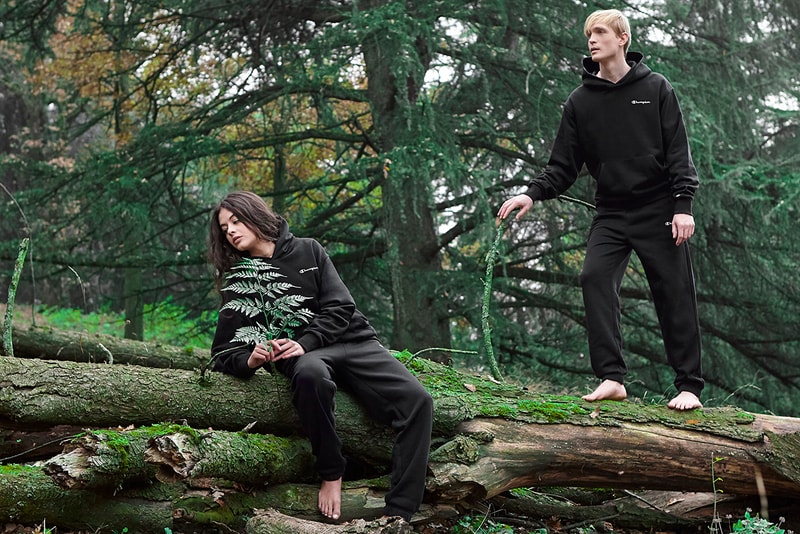 チャンピオンがブランド初となる持続可能なコレクション “Eco Future”を発表 champion eco future sustainable reverse weave sweatshirt release details