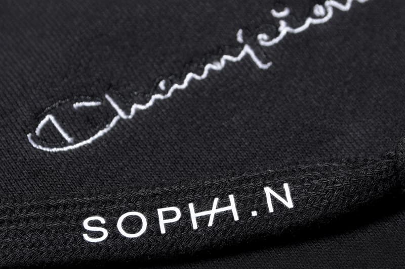 チャンピオン x ソフ x N.ハリウッド によるトリプルコラボコレクションが登場 Champion x SOPH. x N.HOOLYWOOD triple collab collection release info