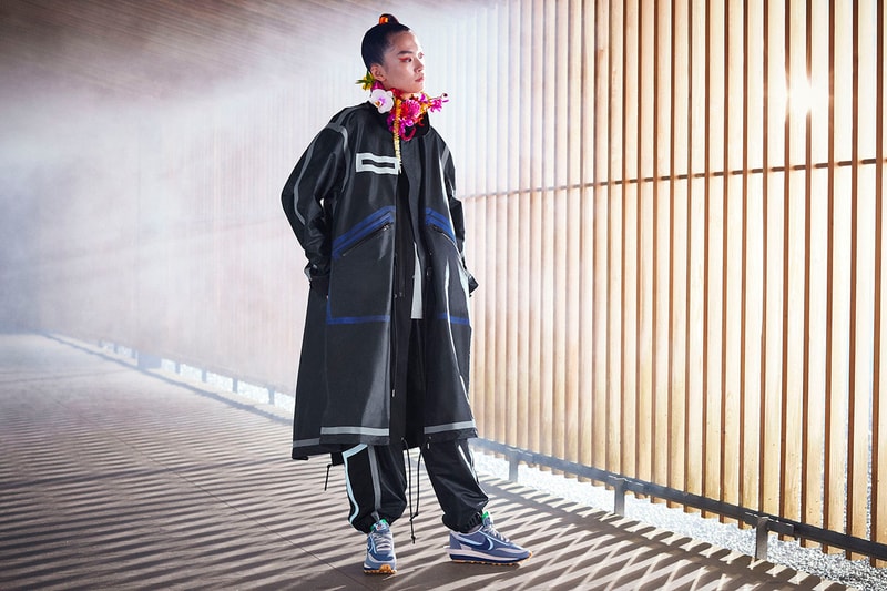 クロット x サカイ x ナイキによるLDワッフルに新たなカラーウェイが登場 clot edison chen sacai chitose abe nike ldwaffle kiss of death 2 k.o.d. obsidian grey navy release information official look october 7 details buy cop purchase