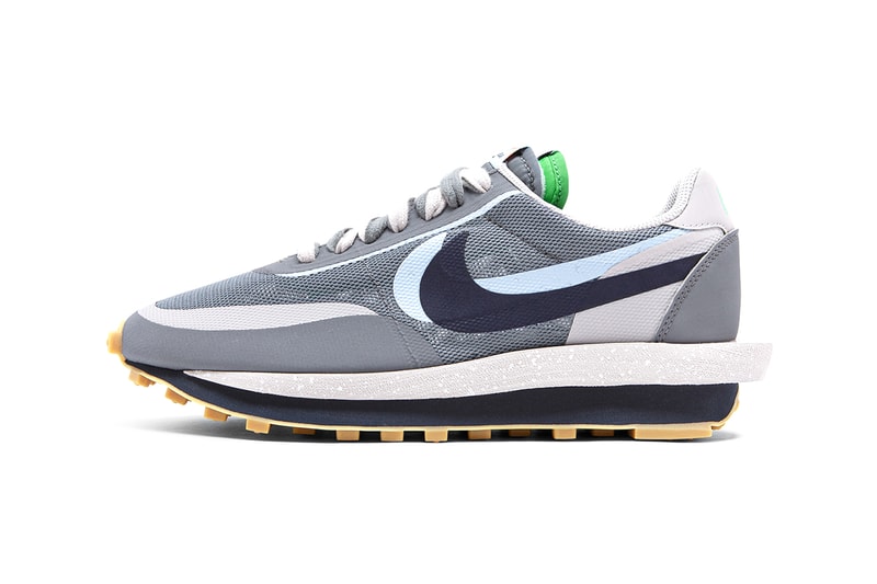 クロット x サカイ x ナイキによるLDワッフルに新たなカラーウェイが登場 clot edison chen sacai chitose abe nike ldwaffle kiss of death 2 k.o.d. obsidian grey navy release information official look october 7 details buy cop purchase