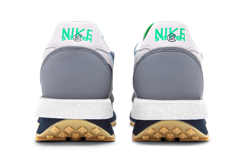 クロット x サカイ x ナイキによるLDワッフルに新たなカラーウェイが登場 clot edison chen sacai chitose abe nike ldwaffle kiss of death 2 k.o.d. obsidian grey navy release information official look october 7 details buy cop purchase