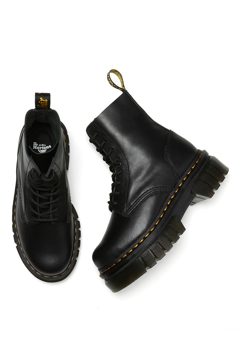 ドクターマーチンが全く新しい厚底モデルAUDRICK3型をリリース Dr. Martens AUDRICK 3 model release info