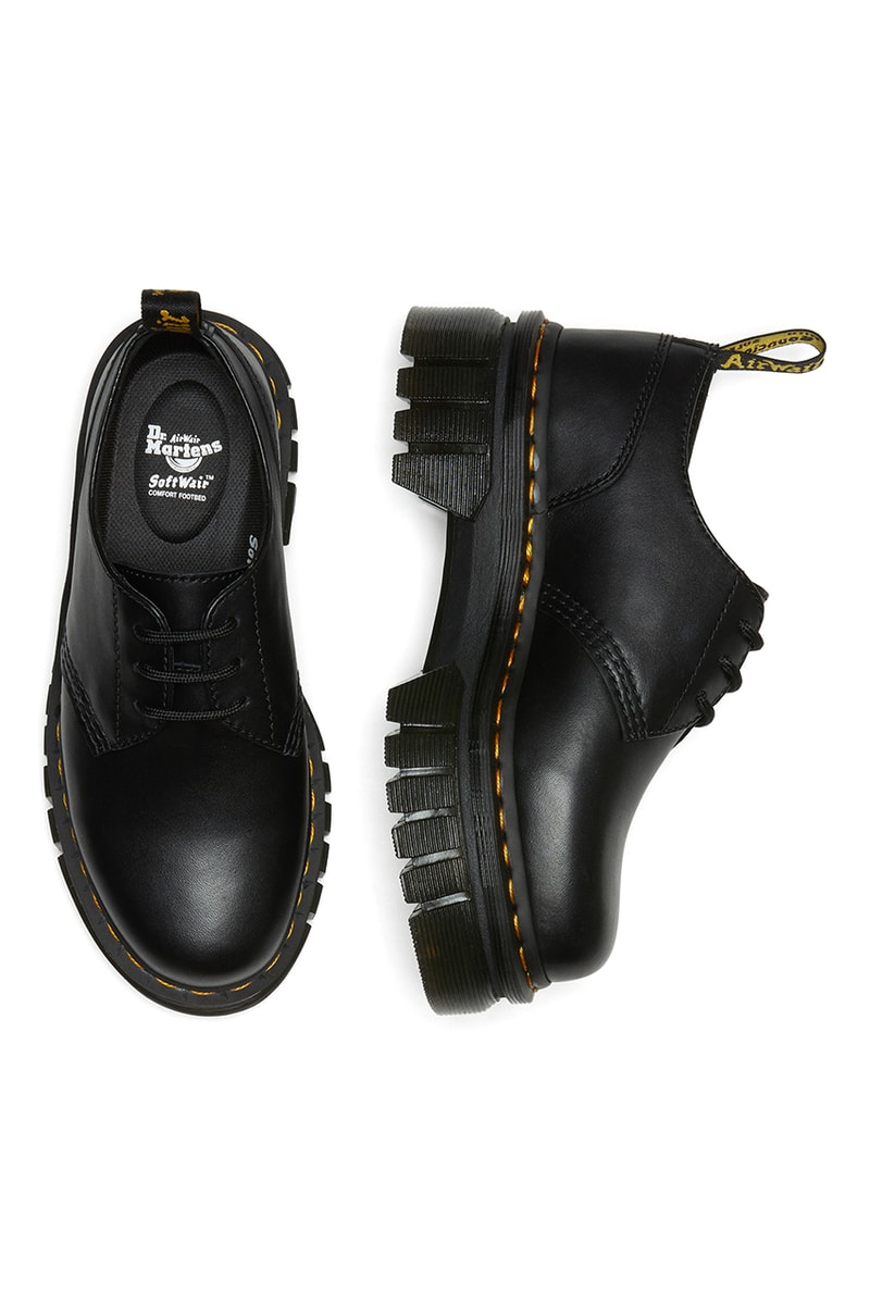 ドクターマーチンが全く新しい厚底モデルAUDRICK3型をリリース Dr. Martens AUDRICK 3 model release info