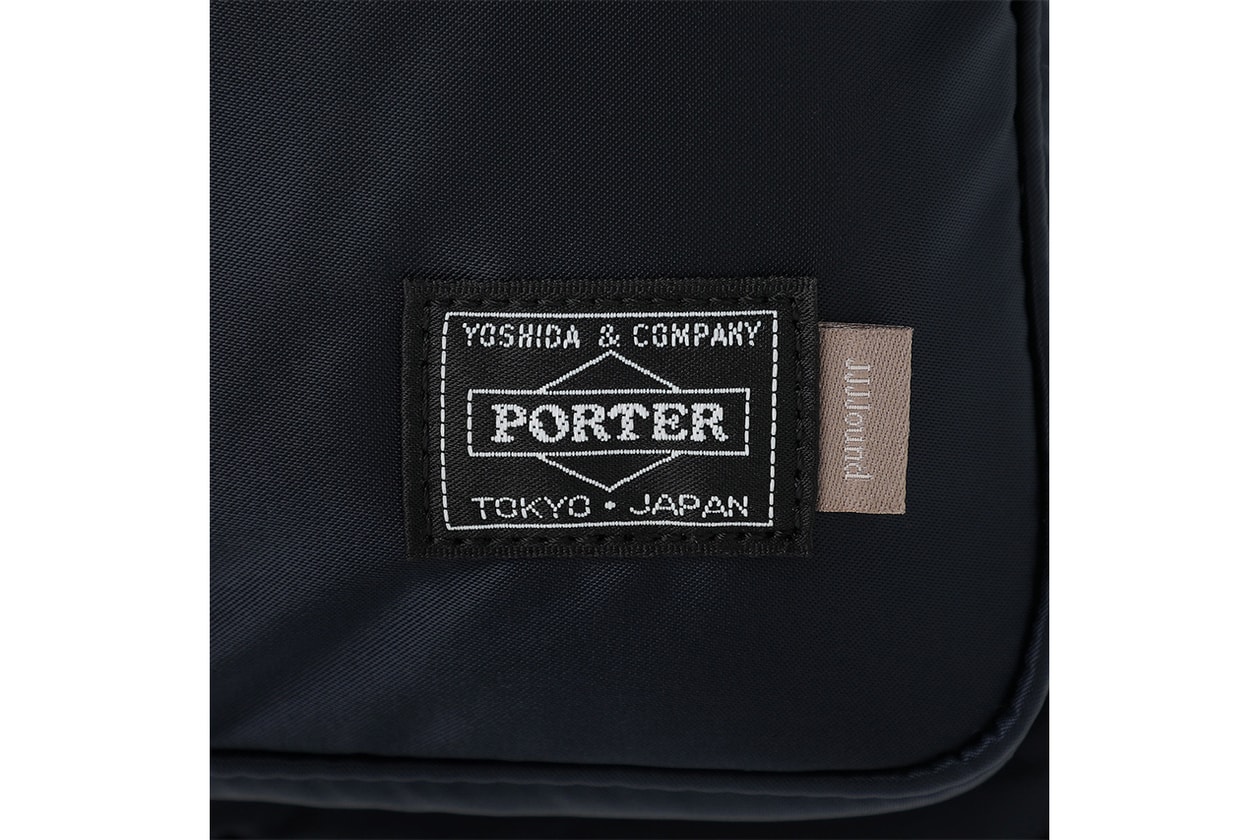 ジョウンドxポーターのコラボレーション第2弾が発売 JJJound PORTER second collab Shoulder bag release info