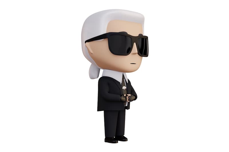 カール・ラガーフェルドからブランド初の NFT コレクションがリリース Karl Lagerfeld Launches First NFT Collectible digital fashion platform the dematerilised luxury fashion french designer non fungible tokens tribute digital market cryptocurrency bitcoin chanel