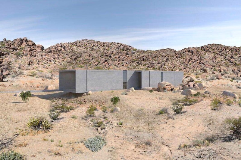 プライベートデザートが満喫できる “El Cemento Uno House” が誕生 KUD properties Urbarc Design Studio Joshua Tree El Cemento Uno home minimalism homes house architecture design 