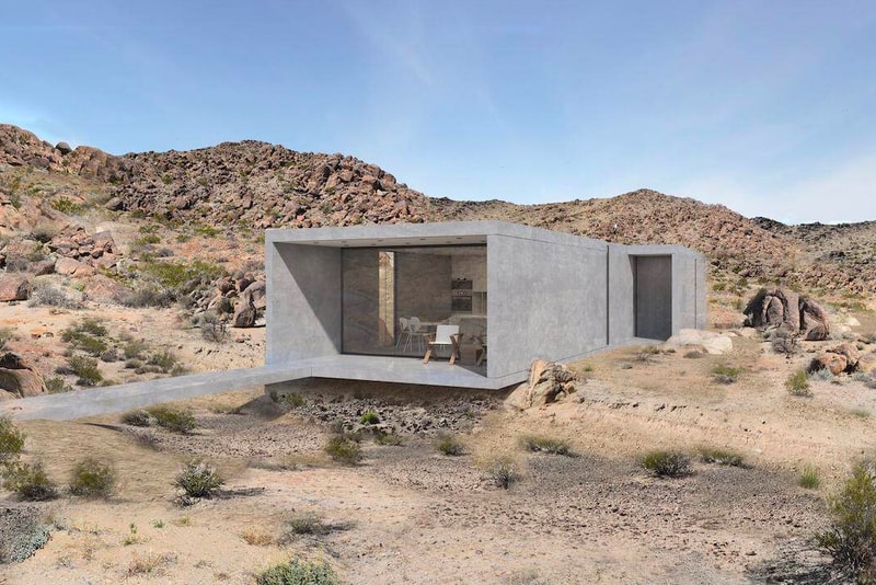 プライベートデザートが満喫できる “El Cemento Uno House” が誕生 KUD properties Urbarc Design Studio Joshua Tree El Cemento Uno home minimalism homes house architecture design 