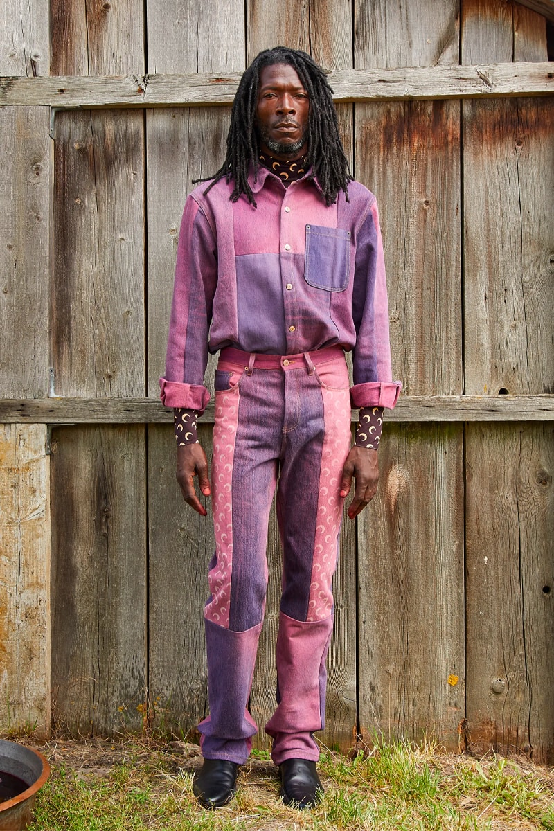 マリーン セル 22年春夏コレクション Marine Serre Spring/Summer 2022 Lookbook Collection Explores an New Sense of Optimism Amidst Chaos ss22 paris fashion week ostal 24 occitan french designer