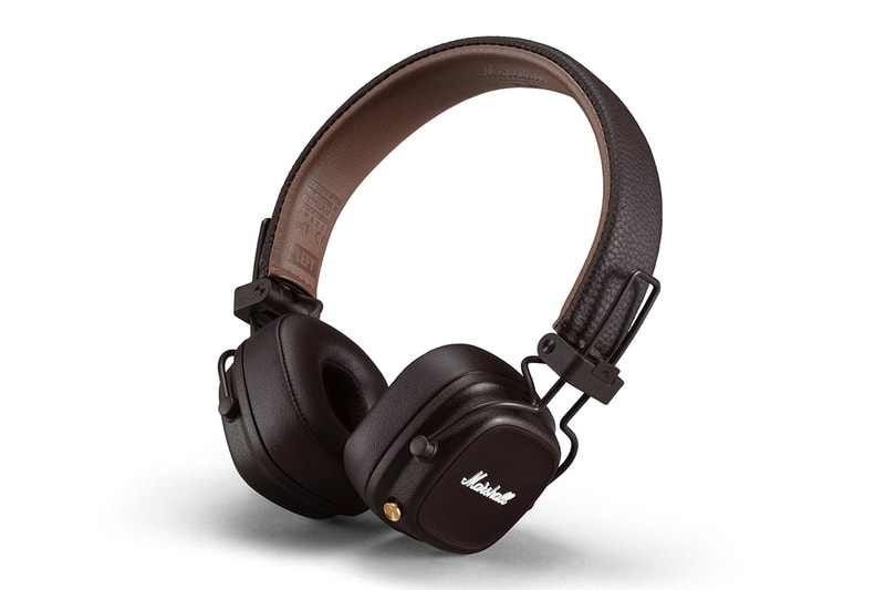 マーシャルのワイヤレスヘッドフォン メジャーIVに新色ブラウンが追加 Marshall Wireless headphones MAJOR IV Brown release info