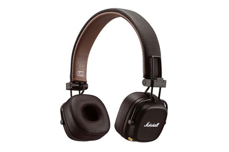 マーシャルのワイヤレスヘッドフォン メジャーIVに新色ブラウンが追加 Marshall Wireless headphones MAJOR IV Brown release info