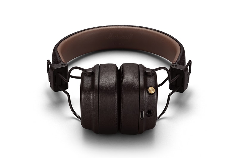 マーシャルのワイヤレスヘッドフォン メジャーIVに新色ブラウンが追加 Marshall Wireless headphones MAJOR IV Brown release info