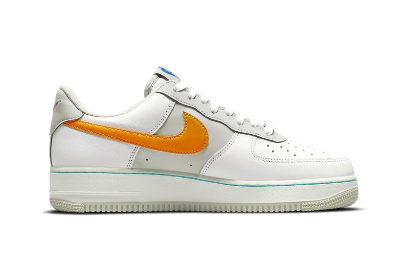 NBAオールスターゲームのユニフォームに着想したナイキエアフォース1ロー “Fiesta”が登場 Nike Expands NBA 75th Anniversary Collection With Air Force 1 Low "Fiesta" 1996 all-star uniforms DC8874-100 san antonio