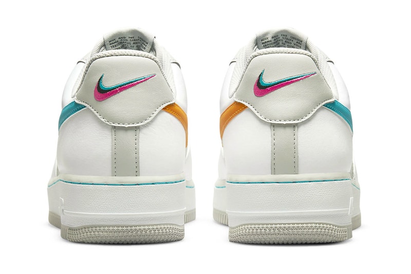 NBAオールスターゲームのユニフォームに着想したナイキエアフォース1ロー “Fiesta”が登場 Nike Expands NBA 75th Anniversary Collection With Air Force 1 Low "Fiesta" 1996 all-star uniforms DC8874-100 san antonio
