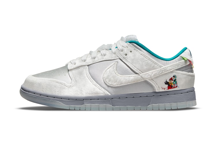 Nike からクリスマスシーズンの定番曲 “Winter Wonderland” に着想した Dunk Low が登場