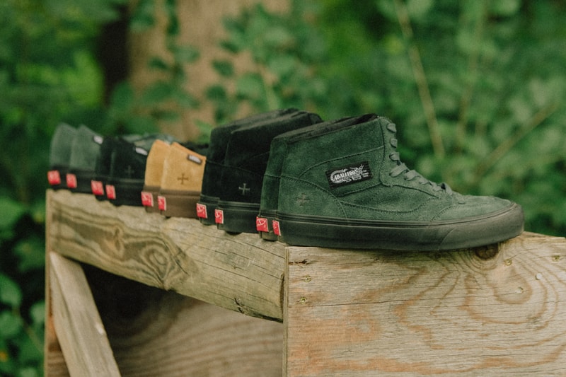 ノア x ヴァンズから今季の最新コラボスニーカー2型が発売 noah vault by vans steve caballero authentic forest green black tan wheat official release date info photos price store list buying guide