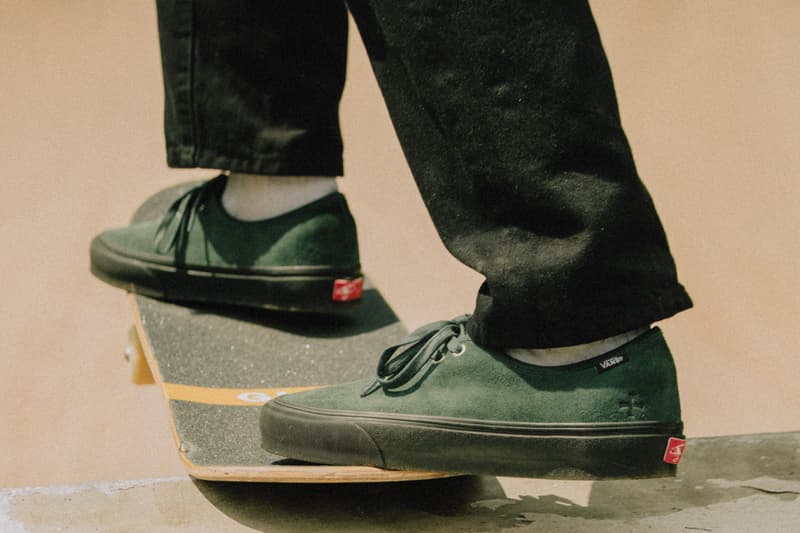 ノア x ヴァンズから今季の最新コラボスニーカー2型が発売 noah vault by vans steve caballero authentic forest green black tan wheat official release date info photos price store list buying guide