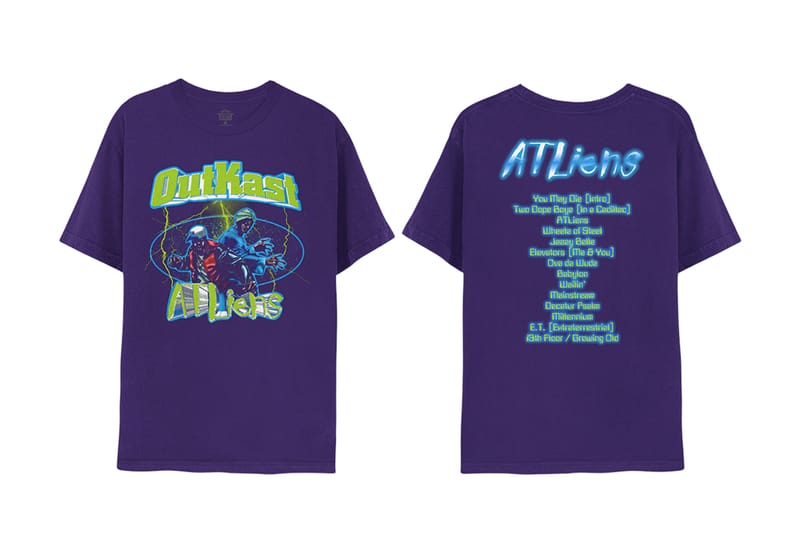 OutKast の2ndアルバム『ATLiens』の発売25周年を記念したマーチャンダイズがリリース