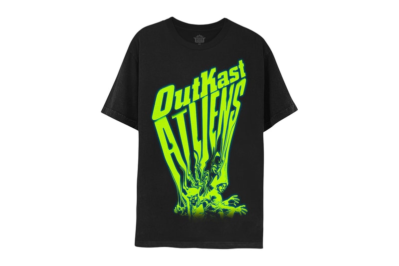 アウトキャストの 2nd アルバム『ATLiens』の発売25周年を記念したマーチャンダイズがリリース Outkast ATLiens 25th Anniversary Merch Release info André 3000 Big Boi