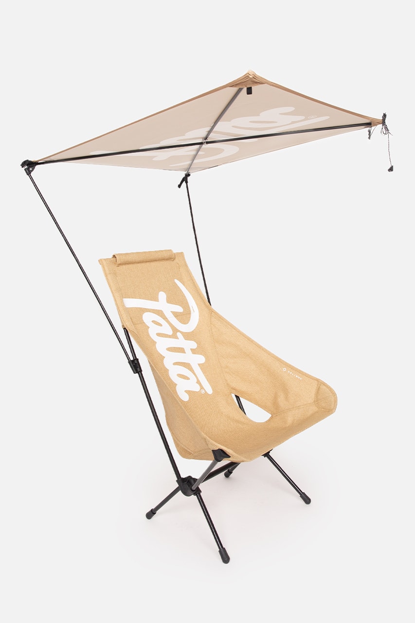 パタ x ヘリノックス による最新コラボカプセルコレクションがリリース patta Helinox camping capsule chair one table furniture 