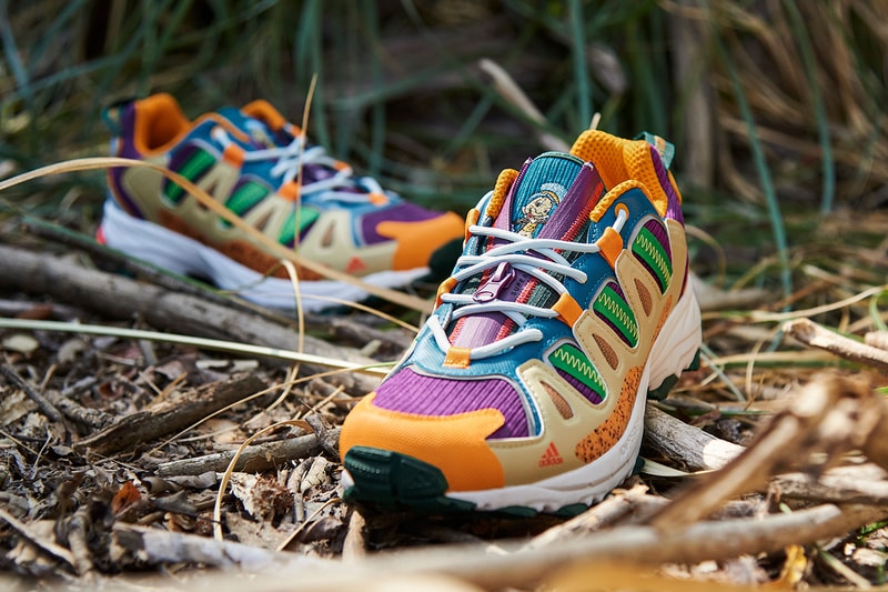 ショーン・ワザーズプーン x アディダス オリジナルス による最新コラボ SUPERTURF ADVENTURE SW の発売情報が解禁 adidas originals sean wotherspoon SUPERTURF ADVENTURE SW response hoverturf jiminy cricket sustainable