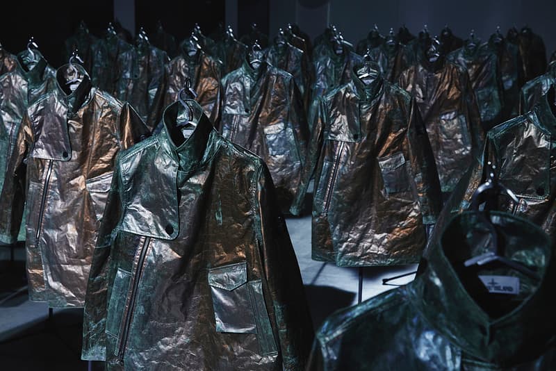 Stone Island がミラノ・デザインウィーク 2021で最新プロジェクトを発表 stone island prototype research series 05 copper oxidation carlo rivetti milan design week installation details information