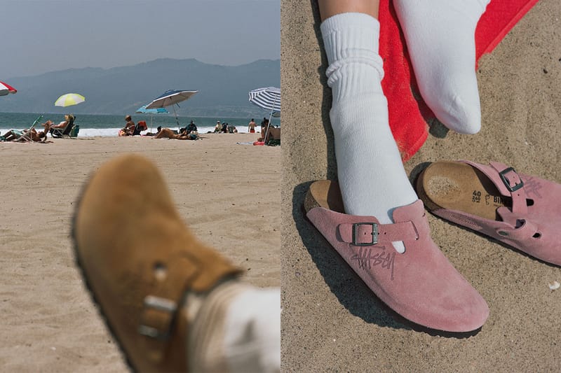 STÜSSY & BIRKENSTOCK による新作コラボフットウェアが登場