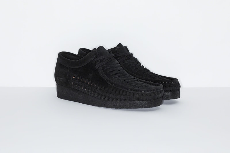 シュプリーム x クラークス Supreme x Clarks Originals から編み込みパターンを取り入れた涼しげな Wallabee がリリース