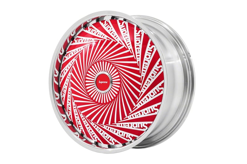 Supreme から米ホイールメーカー DUB とのコラボホイールが登場
