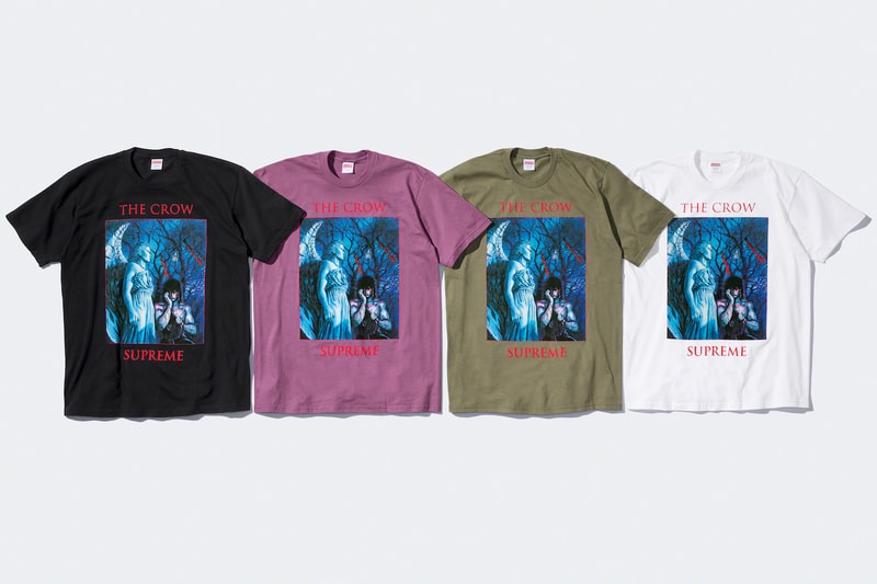 シュプリーム Supreme が名作コミック『ザ・クロウ』とのコラボコレクションを発売