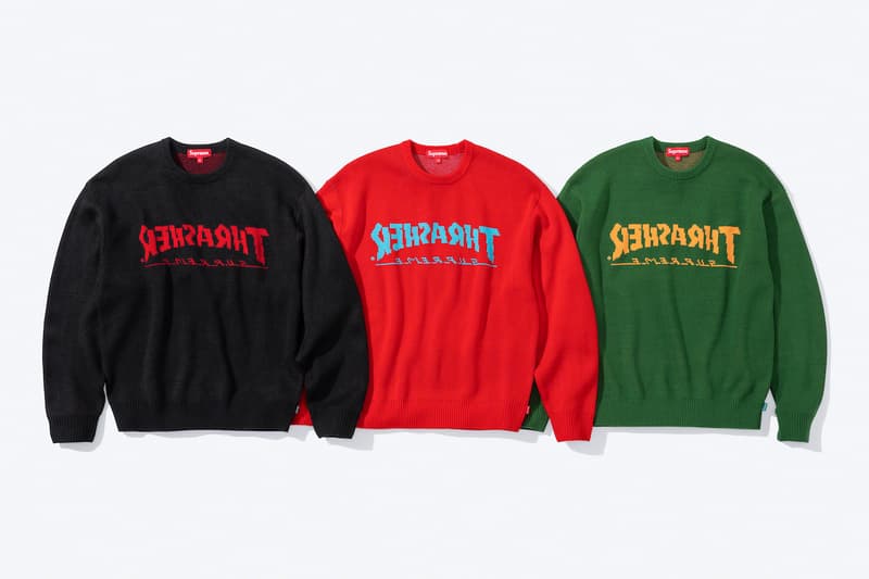 シュプリーム スラッシャー Supreme から2017年以来となる『Thrasher』とのコラボピースが発売