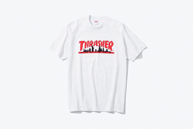 シュプリーム スラッシャー Supreme から2017年以来となる『Thrasher』とのコラボピースが発売