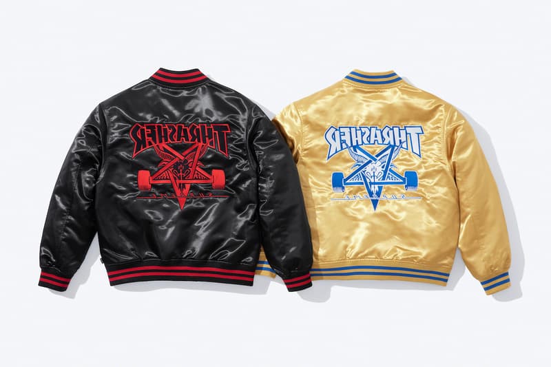 シュプリーム スラッシャー Supreme から2017年以来となる『Thrasher』とのコラボピースが発売