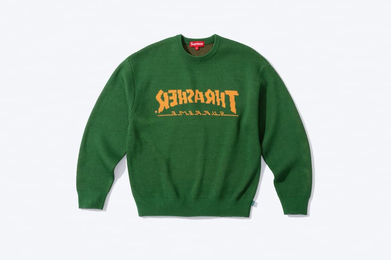 シュプリーム スラッシャー Supreme から2017年以来となる『Thrasher』とのコラボピースが発売