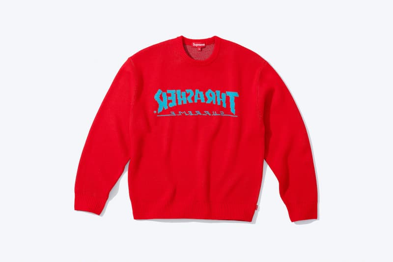 シュプリーム スラッシャー Supreme から2017年以来となる『Thrasher』とのコラボピースが発売