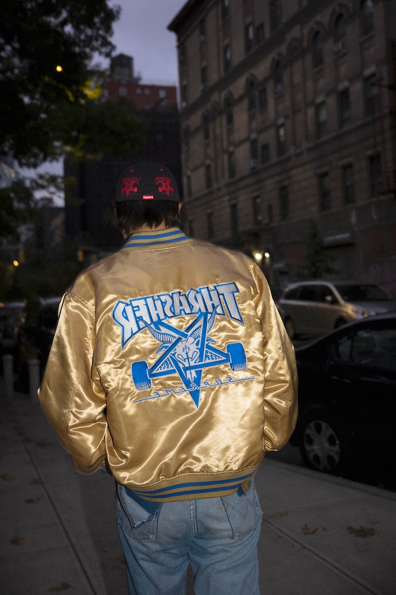 シュプリーム スラッシャー Supreme から2017年以来となる『Thrasher』とのコラボピースが発売