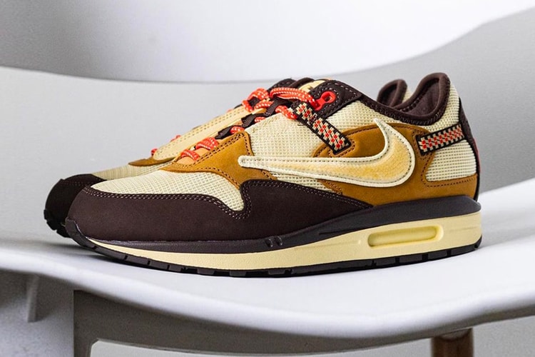 Travis Scott x Nike Air Max 1 Cactus Jack “Baroque Brown” のディテールをチェック